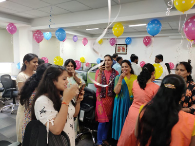 Welcoming 2019 with a blast of an office party is our Samskriti!!
